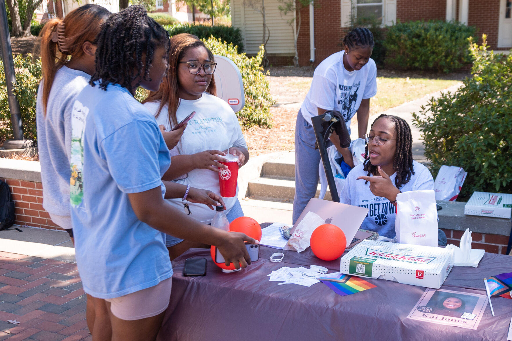 Miss Homecoming Campaigning